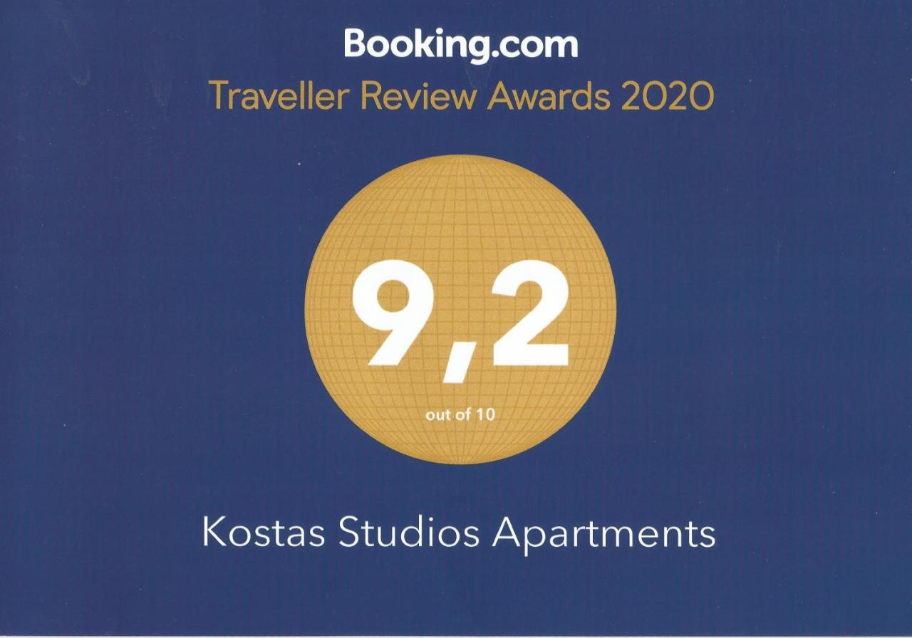 Kostas Studios Apartments - Ενοικιαζόμενα Δωμάτια Με Κουζινάκι Mírina Kültér fotó